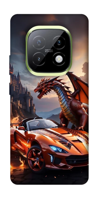 Чохол на Realme Narzo 70 Turbo Сar and dragon фото 1 з 1