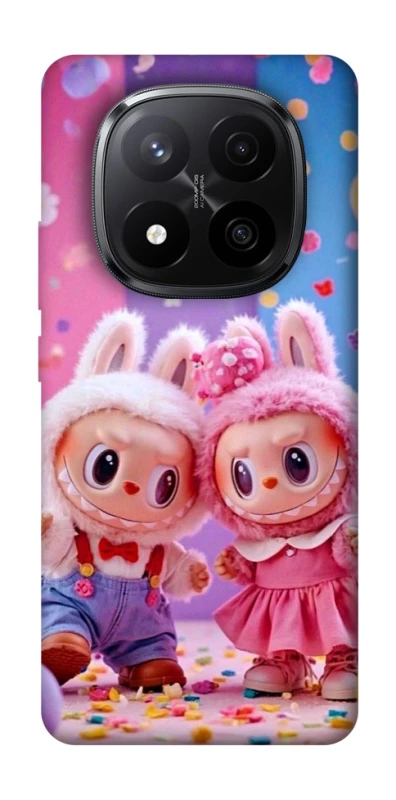 Чохол на Xiaomi Redmi Note 14 Pro+ 5G Labubu twins ver.3 фото 1 з 1