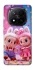 Чохол на Xiaomi Redmi Note 14 Pro+ 5G Labubu twins ver.3 фото 1 з 1