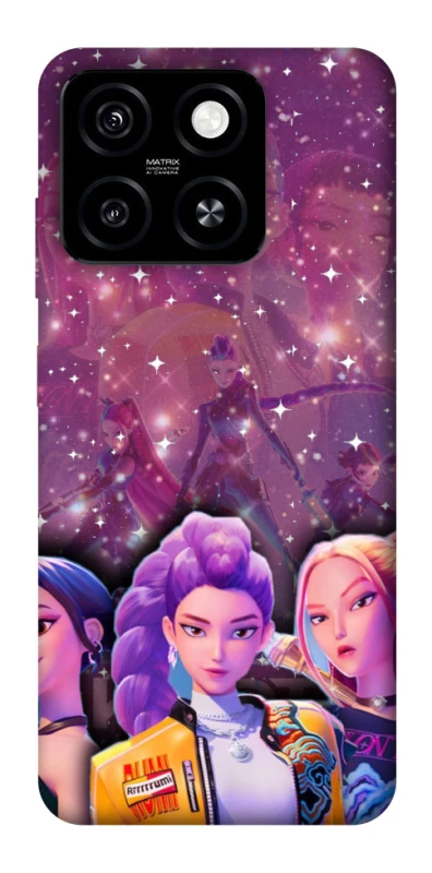 Чохол на ZTE Blade A55 4G k-pop demon hunters v6 фото 1 з 1