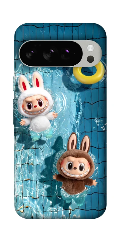 Чохол на Google Pixel 10 Pro Labubu in the pool фото 1 з 1