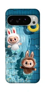 Чохол на Google Pixel 10 Pro Labubu in the pool фото 1 з 1
