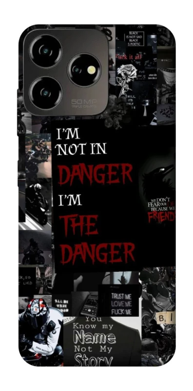 Чохол на ZTE Blade V50 Design 4G Danger collage фото 1 з 1