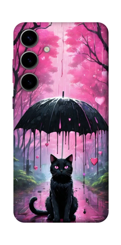 Чохол на Samsung Galaxy S25 FE Black cat фото 1 з 1