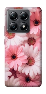 Чохол на Xiaomi 14T Pro Рожеві Квіти v2 фото 1 з 1