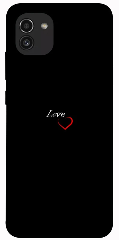 Чохол на Samsung Galaxy A03 Love aesthetic ver.9 фото 1 з 1