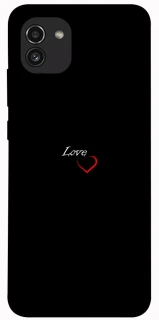 Чехол на Samsung Galaxy A03 Love aesthetic ver.9 фото 1 из 1