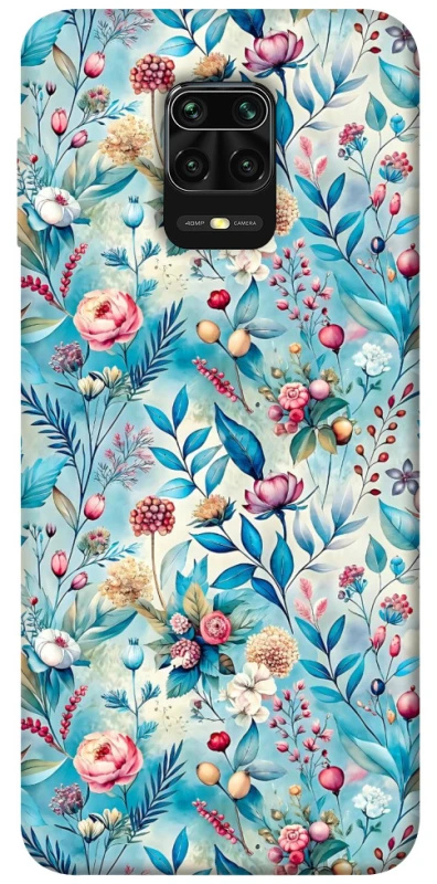 Чохол на Xiaomi Redmi Note 9s / Note 9 Pro / Note 9 Pro Max Floral design ver.5 фото 1 з 1