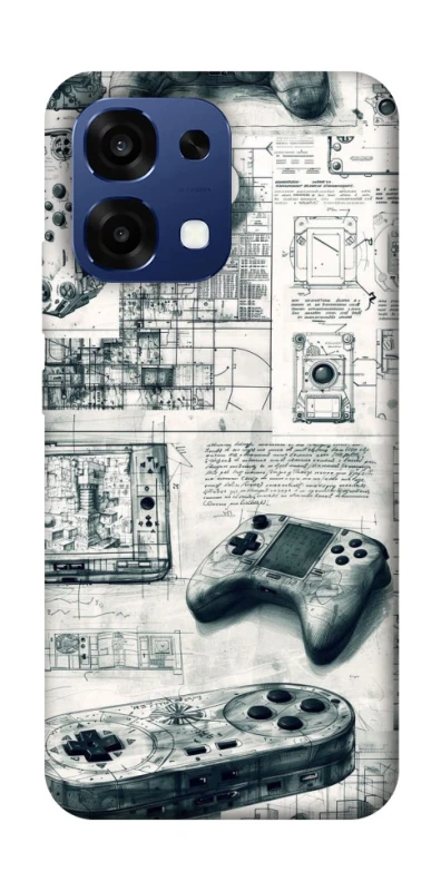 Чохол на Oppo A6 Pro 4G/5G Gamer Zone ver.2 фото 2 з 2
