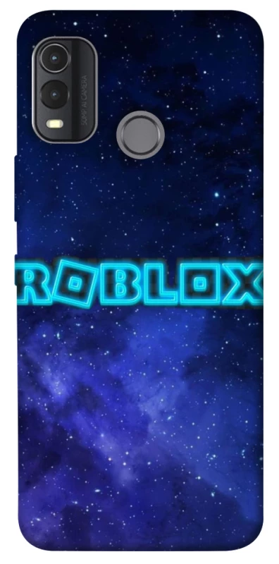 Чохол на Nokia G11 Plus Roblox Space Logo Blue фото 1 з 1