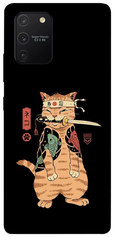 Чохол на Samsung Galaxy S10 Lite Кіт-самурай фото 1 з 1