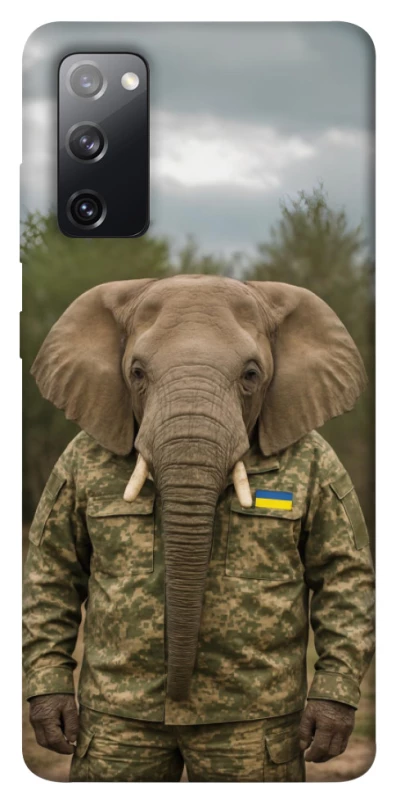 Чохол на Samsung Galaxy S20 FE Слон захисник фото 1 з 1