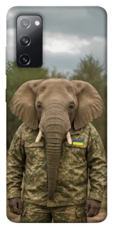Чехол на Samsung Galaxy S20 FE Слон защитник фото 1 из 1