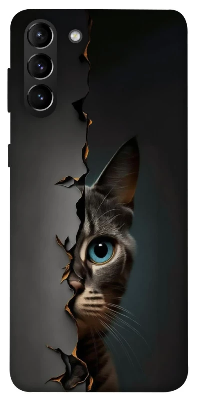 Чохол на Samsung Galaxy S21+ Кіт-підглядач v2 фото 1 з 1