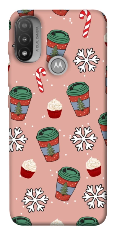 Чохол на Motorola Moto E20 Новорічний v38 фото 1 з 1