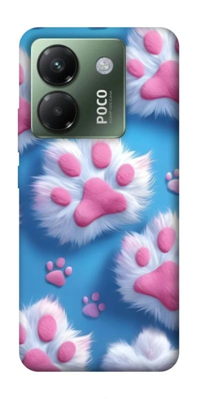 Чохол на Xiaomi Poco M7 pro 5G Cat paw фото 1 з 1