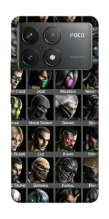 Чехол на Xiaomi Poco F6 Pro Mortal Kombat фото 1 из 1