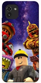 Чехол на Samsung Galaxy A03 Roblox galaxy warriors фото 1 из 1
