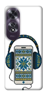 Чехол на Oppo A60 Современная вышиванка фото 1 из 1