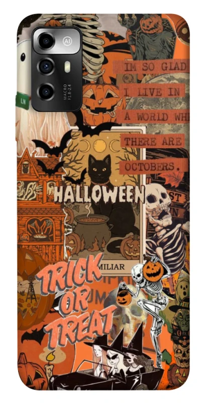 Чохол на ZTE Blade A72 Halloween Style ver.3 фото 1 з 1