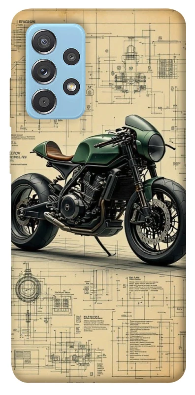 Чохол на Samsung Galaxy A52 4G / A52 5G Bike model фото 1 з 1