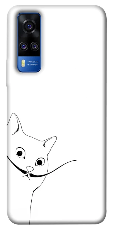 Чехол на Vivo Y51a Кот Дали фото 1 из 1