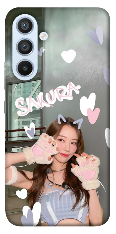 Чохол на Samsung Galaxy A54 5G Sakura - LE SSERAFIM фото 1 з 1