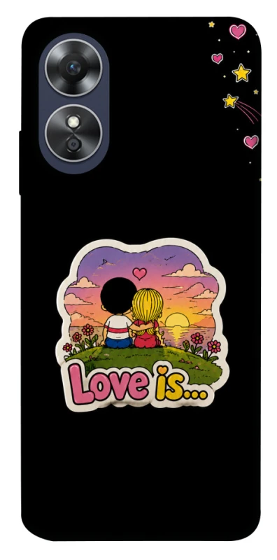 Чохол на Oppo A17 Love is ver.5 фото 1 з 1