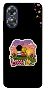 Чехол на Oppo A17 Love is ver.5 фото 1 из 1