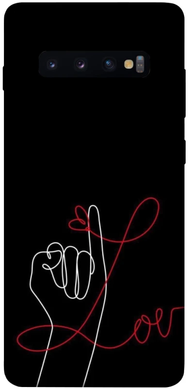 Чехол на Samsung Galaxy S10+ Pair romantic theme ver.9 фото 1 из 1