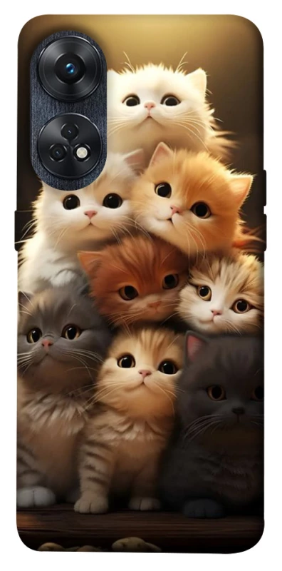 Чохол на Oppo Reno 8T 4G Чохол Kittie Love v2 фото 1 з 1