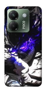 Чехол на Xiaomi Poco M7 pro 5G Black soul anime фото 1 из 1