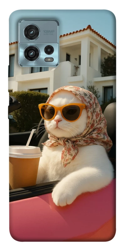 Чохол на Motorola Moto G72 Stylish Cat Cruise фото 1 з 1