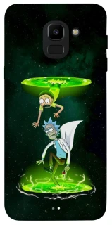 Чохол на Samsung J600F Galaxy J6 (2018) Rick and Morty фото 1 з 1