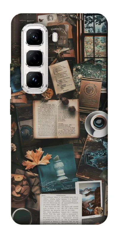 Чохол на Infinix Hot 50 Pro Autumn collage фото 1 Чохол на Infinix Hot 50 Pro Autumn collage фото 1 з 1