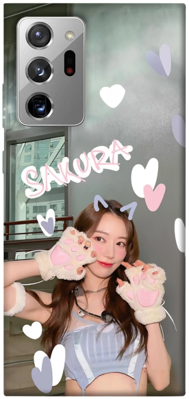 Чохол на Samsung Galaxy Note 20 Ultra Sakura - LE SSERAFIM фото 1 з 1