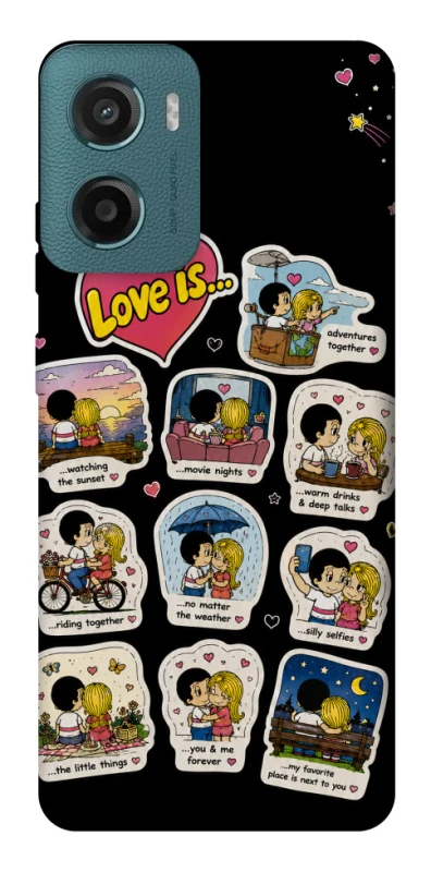 Чохол на Motorola Moto G06 Love is ver.4 фото 1 з 1