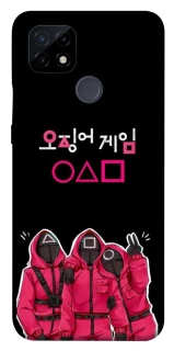 Чохол на Realme C21 squid game v5 фото 1 з 1