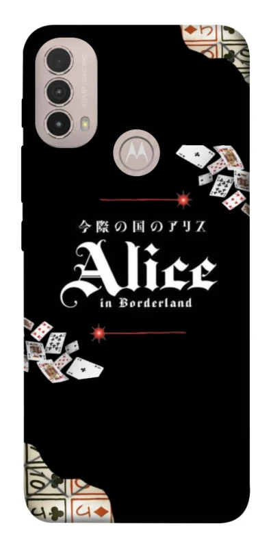 Чохол на Motorola Moto E40 Alice in Borderland ver.8 фото 1 з 1