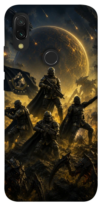 Чохол на Xiaomi Redmi 7 HELLDIVERS ver.2 фото 1 з 1