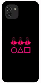 Чехол на Samsung Galaxy A03 squid game v3 фото 1 из 1