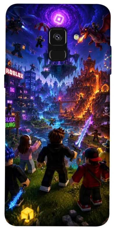 Чехол на Samsung A530 Galaxy A8 (2018) Roblox aesthetics ver.12 фото 1 из 1