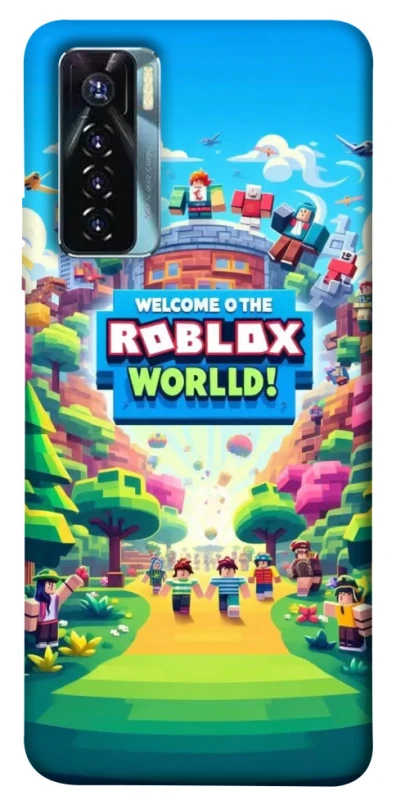 Чехол на TECNO Camon 17 Pro Roblox World фото 1 из 1