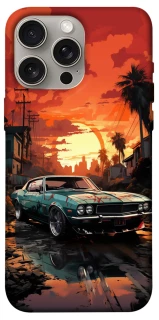 Чохол на Apple iPhone 15 Pro Max (6.7") Car at sunset фото 1 з 1