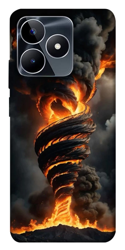 Чехол на Realme C53 Огненный торнадо фото 1 из 1