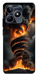 Чехол на Realme C53 Огненный торнадо фото 1 из 1