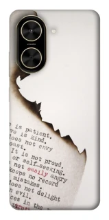 Чехол на Xiaomi Poco C71 Стихи фото 1 из 1