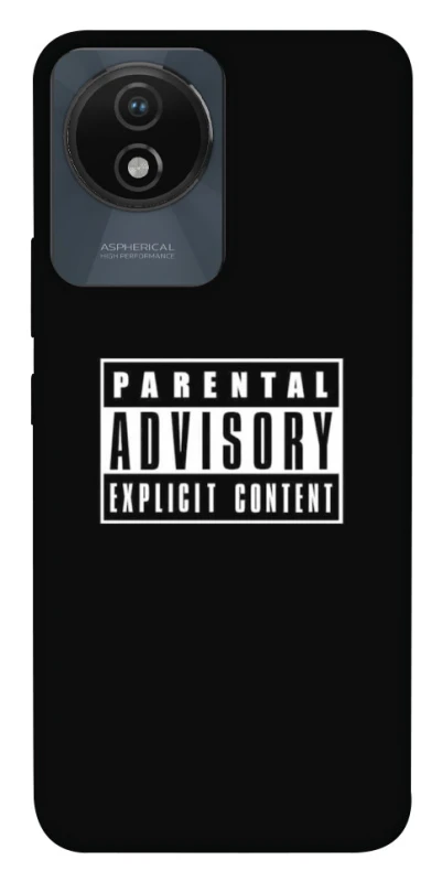 Чехол на Vivo Y02 Parental Advisory Label фото 1 из 1