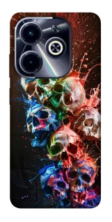 Чохол на Infinix Hot 40i Skulls фото 1 з 1