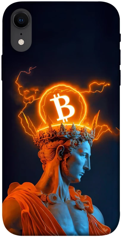 Чехол на Apple iPhone XR (6.1") Bitcoin God фото 1 из 1